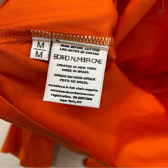 NEW Board Number One Red Blouse Medium - Picture 6 of 7